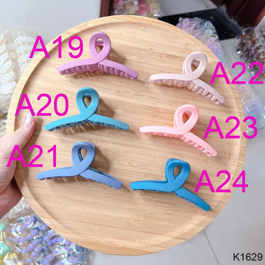 Kẹp càng cua, kẹp tóc nhiều màu thời trang Orin K1629