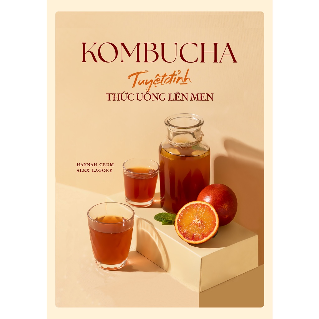 Sách - Kombucha - Tuyệt Đỉnh Thức Uống Lên Men - AZ Việt Nam