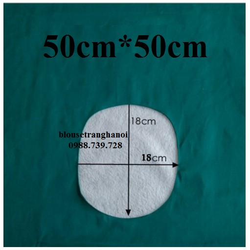 [HÀNG ĐẸP] Săng mổ vải thẩm mỹ 50*50