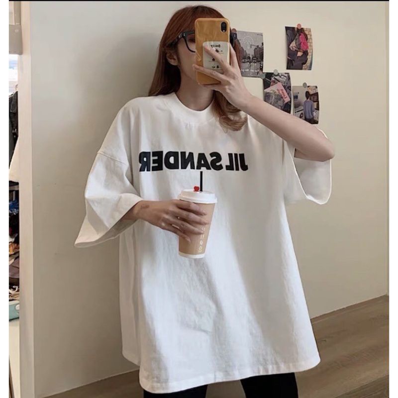 Áo Thun in chữ J_I_L Form Rộng Siêu Hot( Kèm Ảnh Thật)