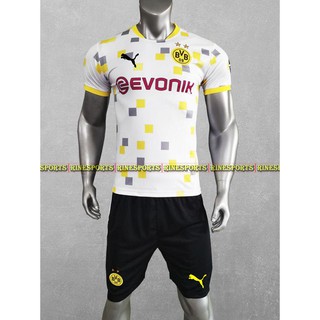 Bộ Áo bóng đá dortmund trắng hàng Việt nam chuẩn thi đấu 100%.Cam kết Y Hình - Nhận hàng Ok mới trả tiền - Hàng xịn nhất