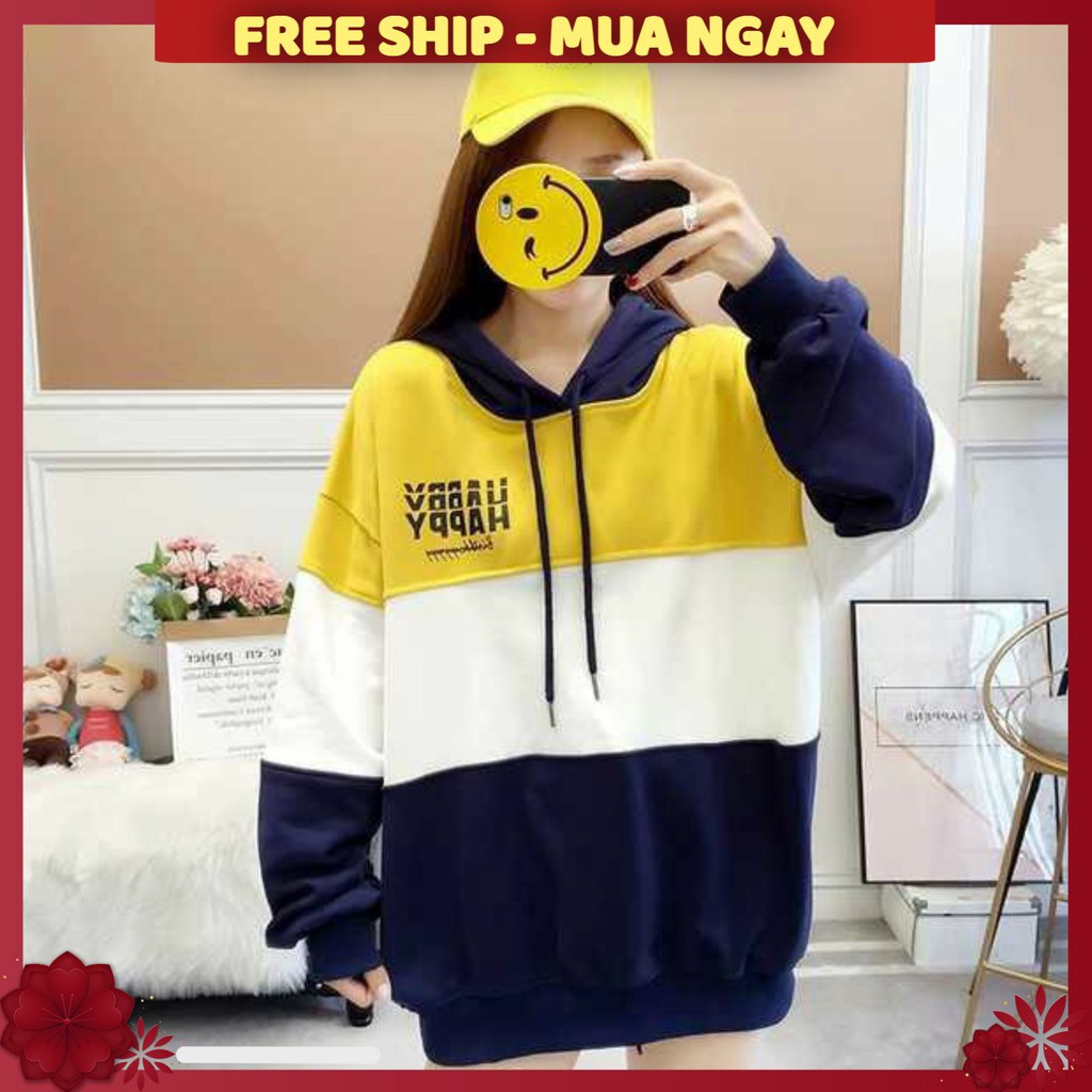 ÁO HOODIE NỮ áo khoác hoodie VẢI NỈ NHIỀU MÀU ( HBBD) AO HOODIE FREE SIZE DƯỚI 60KG | BigBuy360 - bigbuy360.vn