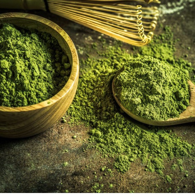 Bột matcha trà xanh Đài Loan 100-500G Bếp Xíu Xiu nguyên liệu thượng hạng loại 1