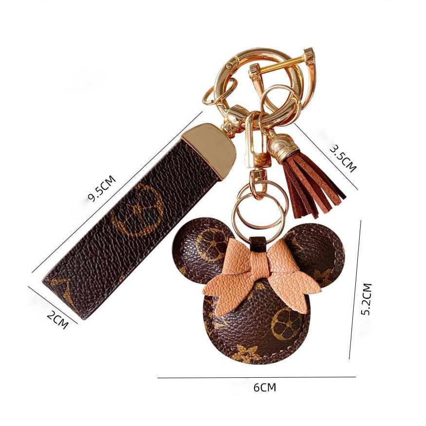 MÓC CHÌA KHOÁ MICKEY NÂU L.V EO VÌ SANG CHẢNH FULL BOX