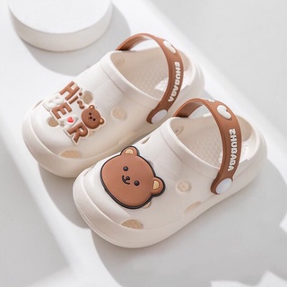 Dép sục gấu bear siêu nhẹ cho bé-MS78