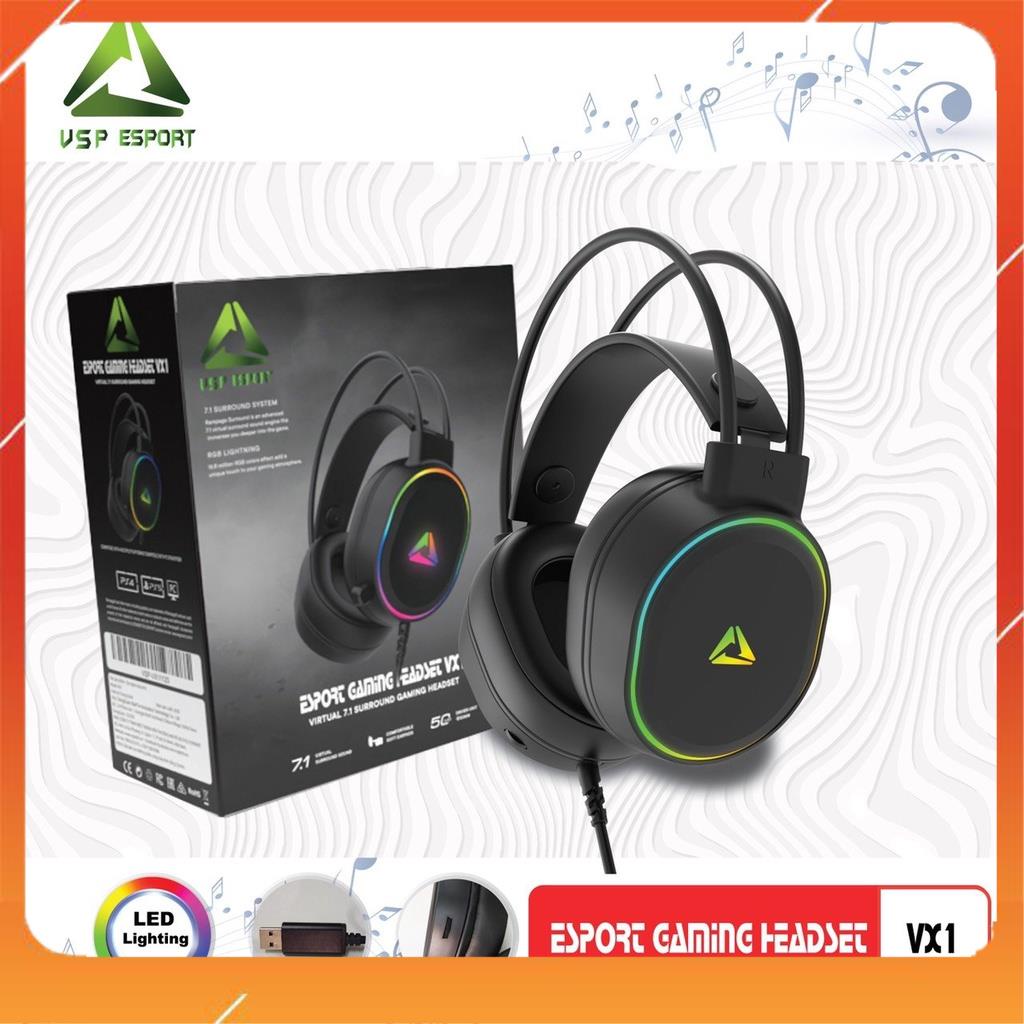 HEADPHONE TAI NGHE GAMING CÓ LED