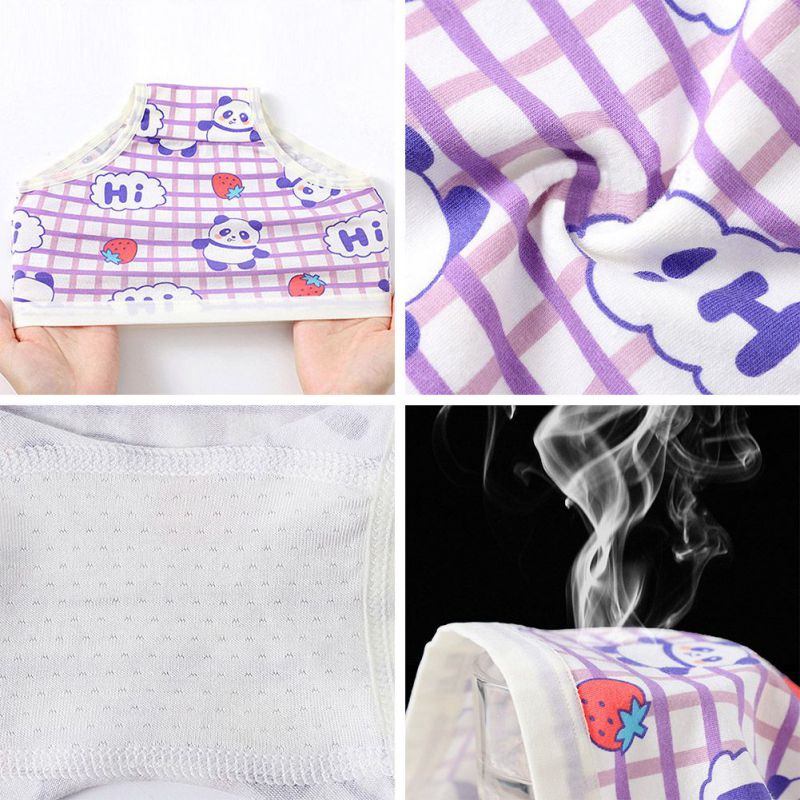 Set 3 Quần Lót Cotton Tam Giác Cho Bé Gái