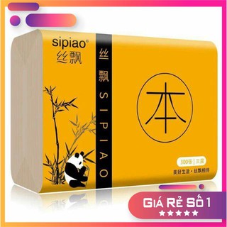 [ SIÊU KHUYẾN MẠI ] SỈ 30 GÓI/1 THÙNG GIẤY ĂN GẤU TRÚC SIÊU DAI LÀM TỪ SỢI TRE.CÓ THỂ LÀM KHĂN ƯỚT.