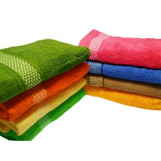 Khăn rửa mặt.Khăn ngắn bông cotton
