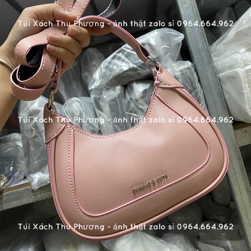 [Giá Sỉ] Túi kẹp nách CN.k mẫu mới kèm dây ngọc tim size 20 điệu đà cho nữ (hàng chuẩn ảnh)