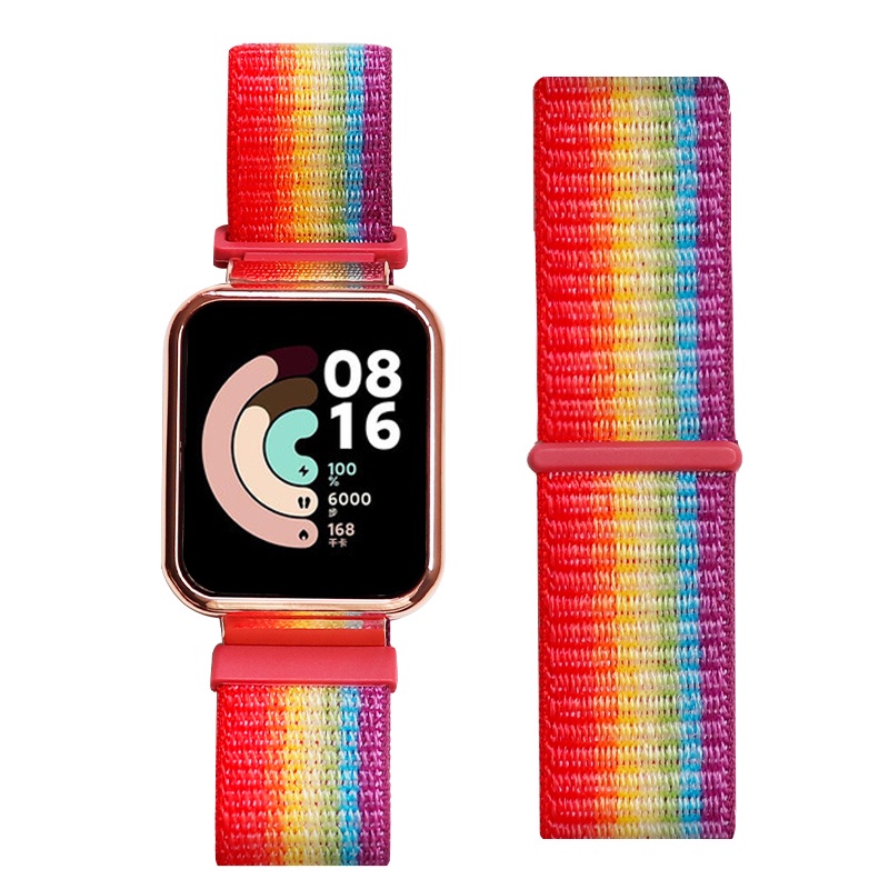 Dây Đeo Nylon Thoáng Khí Thay Thế Cho Đồng Hồ Thông Minh Redmi Watch 3 2 Lite / Mi Watch Lite