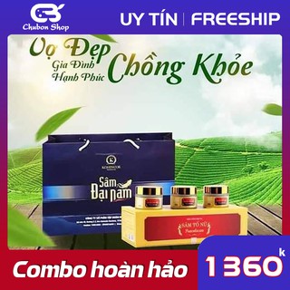 Combo Sâm Tố Nữ + Sâm Đại Nam