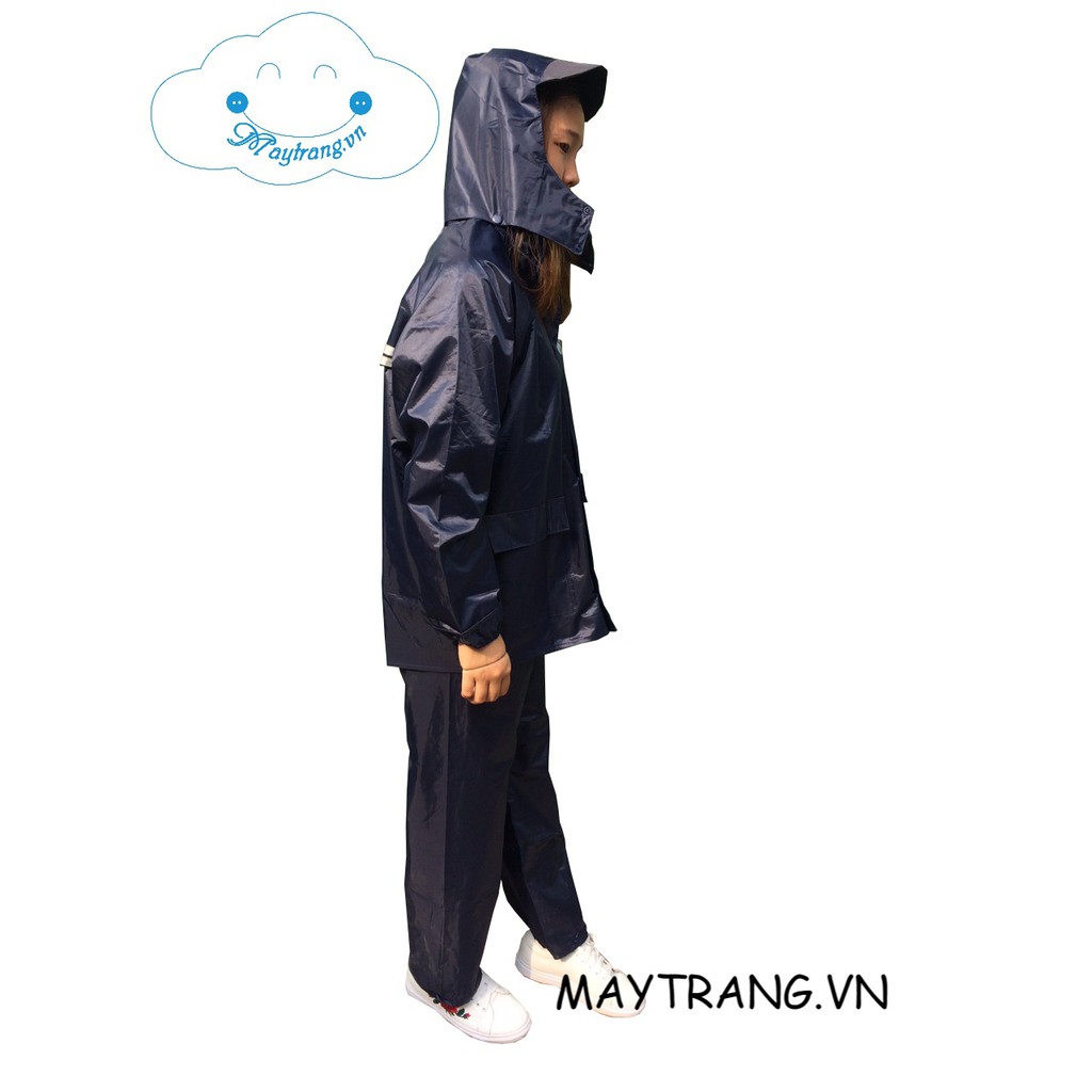 ÁO MƯA BỘ - VẢI DÙ - XL