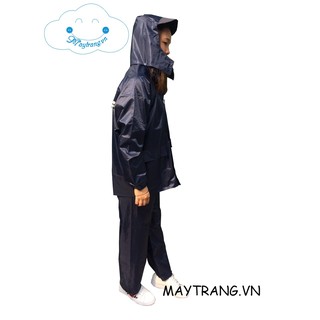 ÁO MƯA BỘ - VẢI DÙ - XL