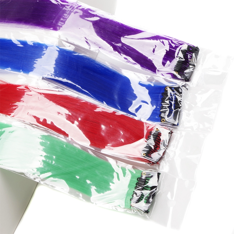 Lọn tóc giả dài chịu nhiệt có kẹp gắn tiện dụng