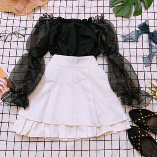 Set ulzzang lứoi đen huyền bí ảnh thật