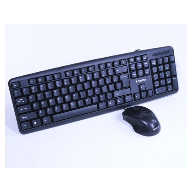 BỘ BÀN PHÍM CHUỘT VĂN PHÒNG APEDRA KM-520 -DC3231 | BigBuy360 - bigbuy360.vn