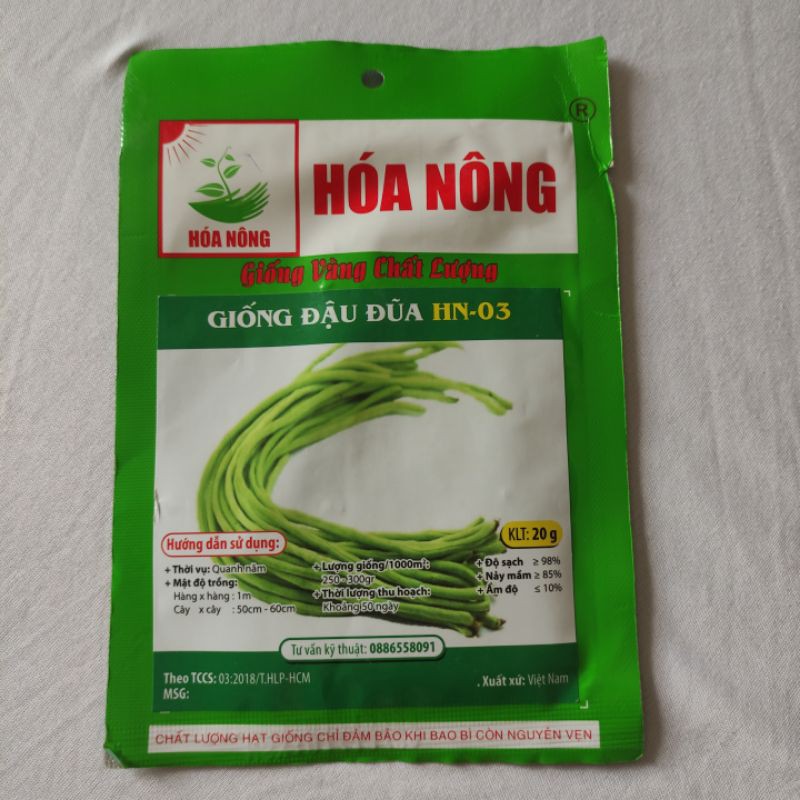 HẠT GIỐNG ĐẬU ĐŨA HÓA NÔNG