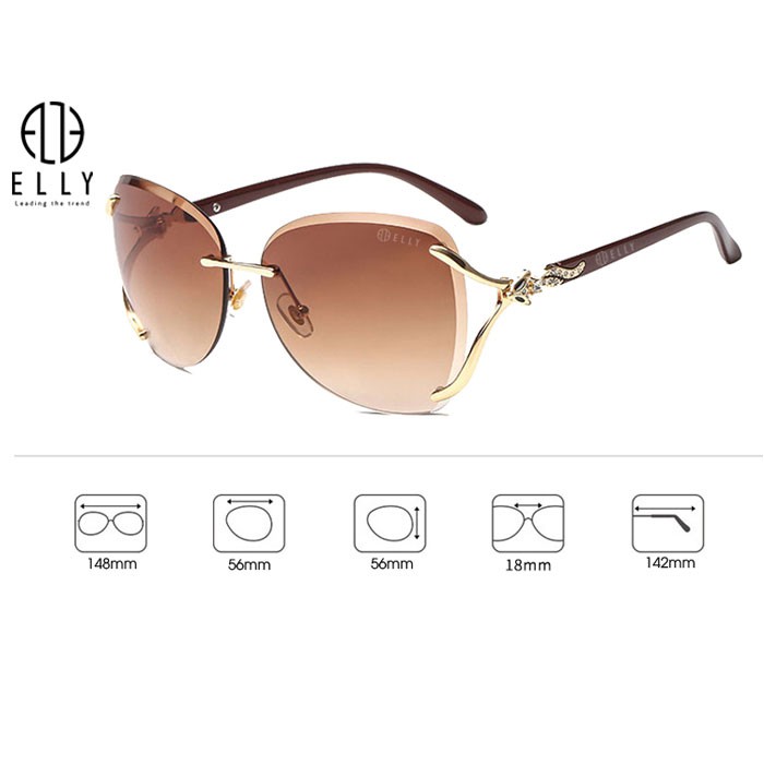 Kính mắt nữ thời trang ELLY – EK87
