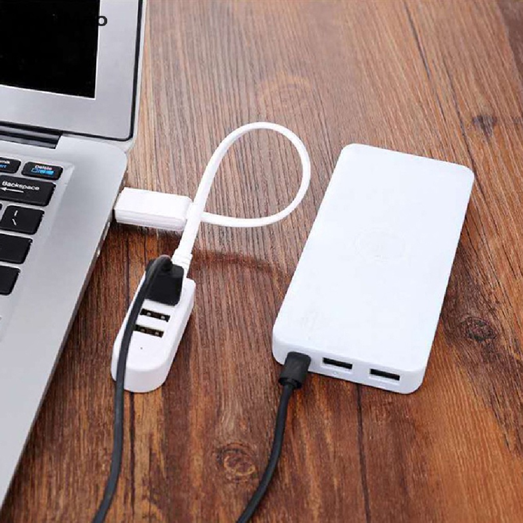 Bộ chia 3 cổng USB 3.0 mở rộng sạc nhanh cho máy tính xách tay/ máy tính để bàn HDY