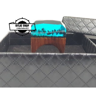 Nhẫn Wood Sercet Resin