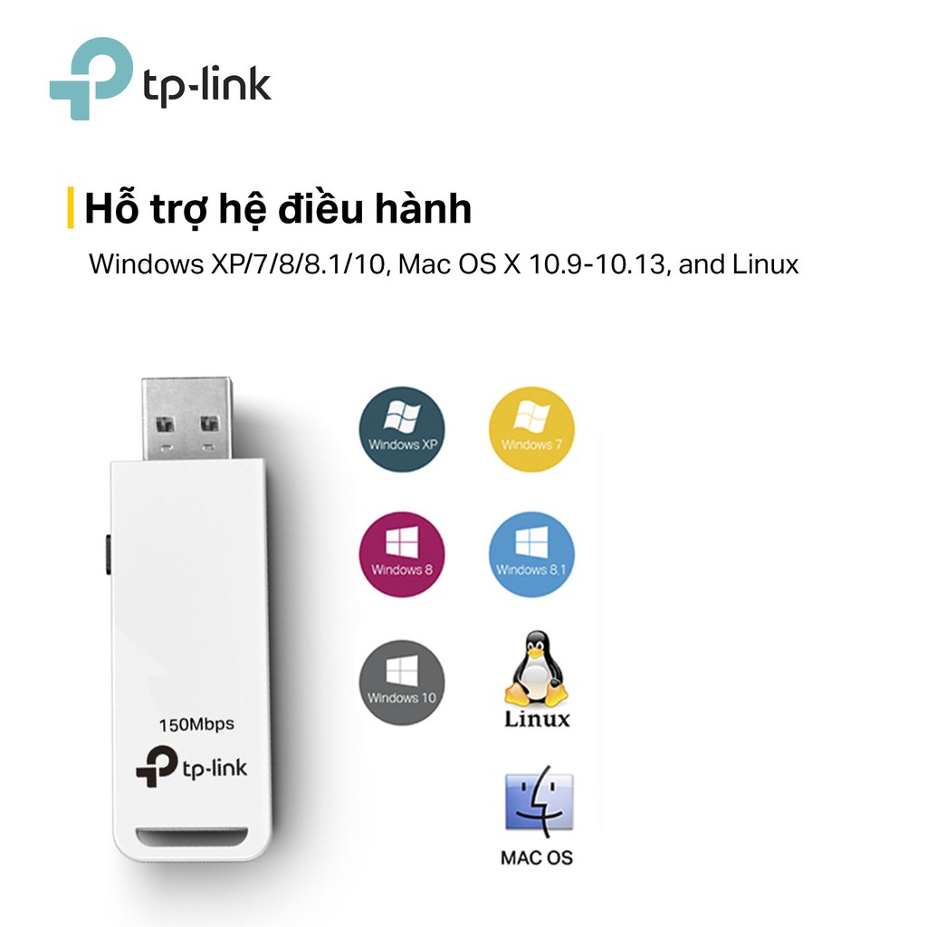 [Hỏa Tốc] Bộ Chuyển Đổi USB Wifi TP-Link TL-WN727N Chuẩn N 150Mbps