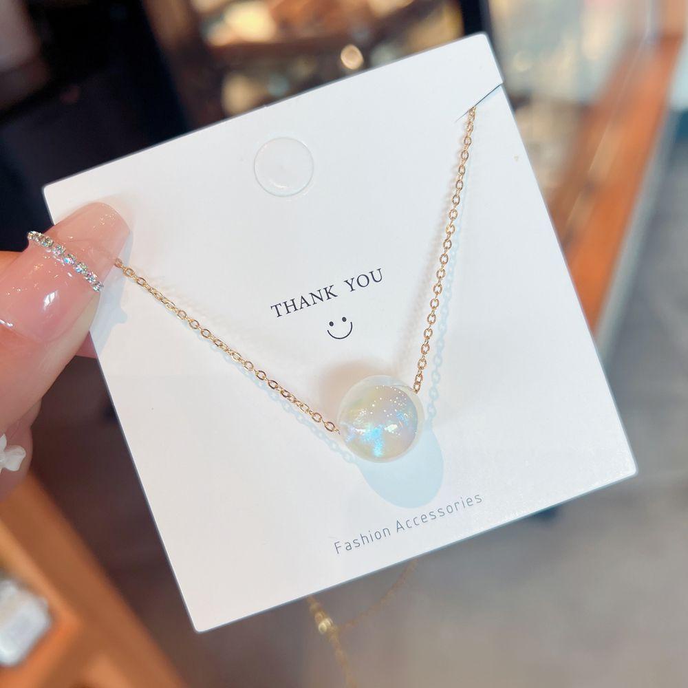 ANEMONE Vòng cổ Thép Titan Đơn Giản Thời Trang Cho Nữ