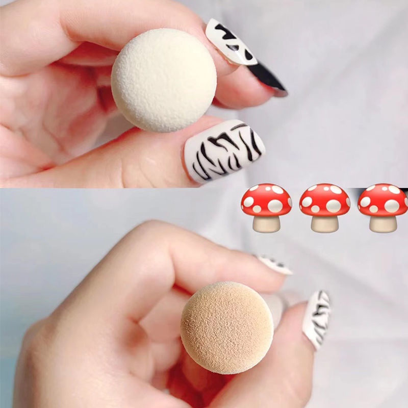 Cọ Trang Điểm Tán Kem Nền Dạng Lỏng Thiết Kế Đầu Nấm Dễ Thương