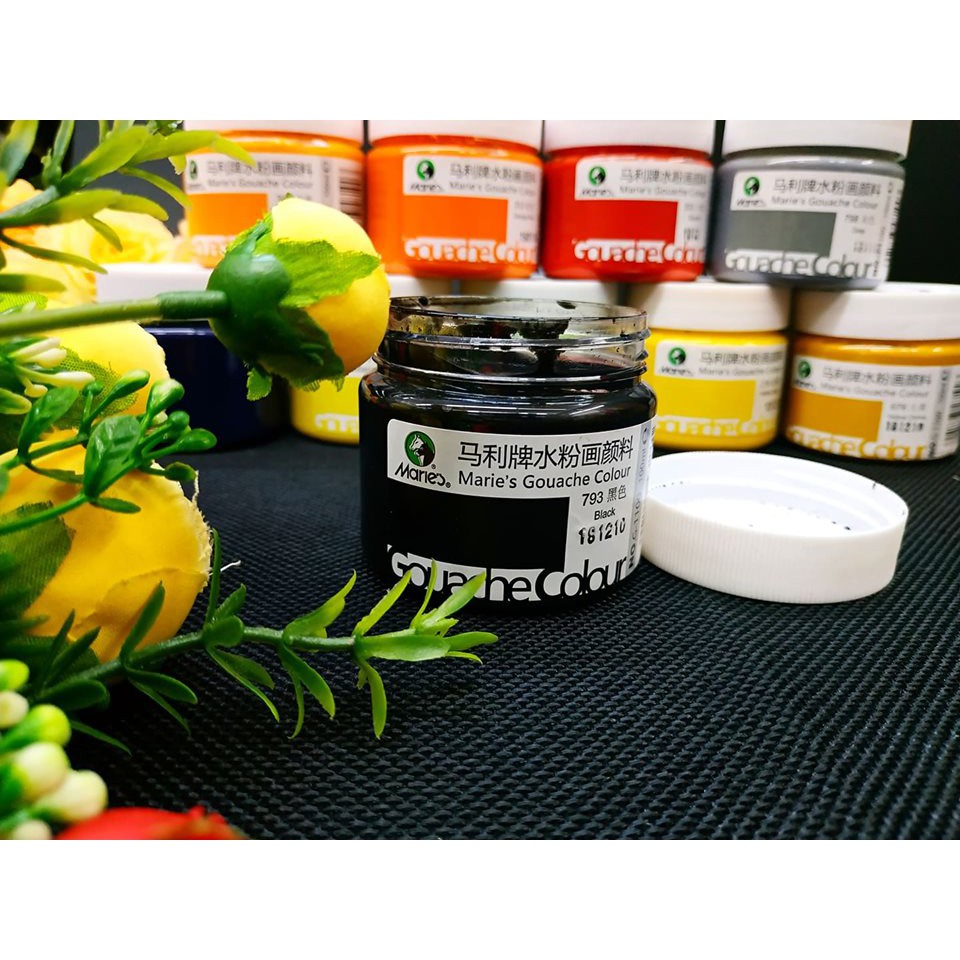 [Lộc'art Store]Màu Gouache/ bột Marie's hủ lẻ