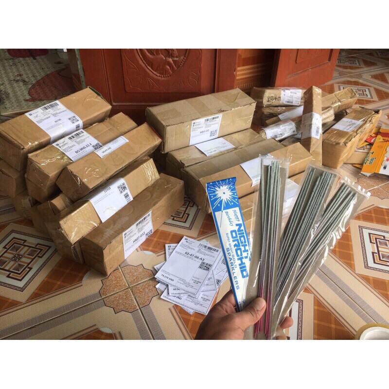 Led Nháy Rèm thả 5M 24 Sợi Trang trí và chơi Tết