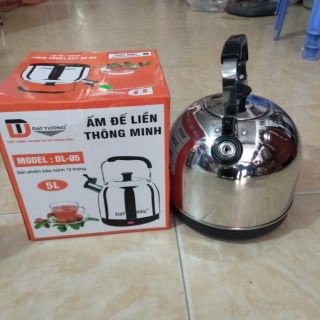 ẤM đunsiêu tốc đạt tường  5L đế liền coì báo khi sôi ấm siêu tốc công suất 1500w bảo hành 12 tháng
