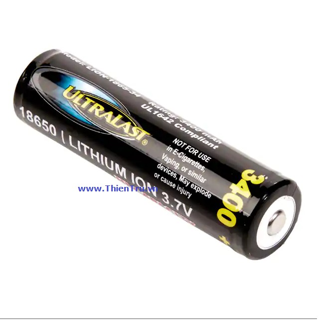 Pin Lithium ion Lion 3.7V 3400 mah 18650, Pin công nghiệp, tiêu chuẩn cao