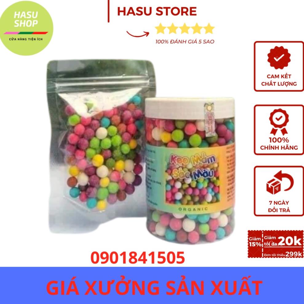 Viên Mầm đậu nành Sắc Màu Mix Vị, (Có Giấy ATVSTP)