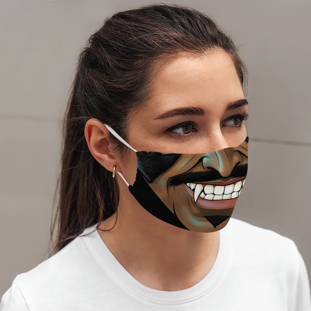 Khẩu trang cute đáng yêu dễ thương cho bé hoạt hình vui nhộn Hình Vẽ DRAWN CARTWELL có thể giặt và tái sử dụng không đau