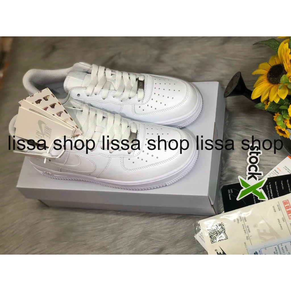 Giày thể thao AF1 NlKE TRẮNG FULL THỜI TRANG NAM NỮ 2021 | BigBuy360 - bigbuy360.vn