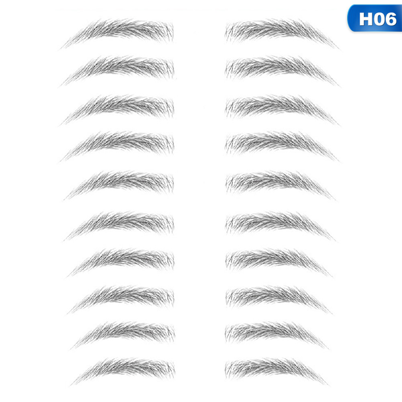 (hàng Mới Về) Nhãn Dán Lông Mày Giả 3d Không Thấm Nước Lâu Trôi | BigBuy360 - bigbuy360.vn