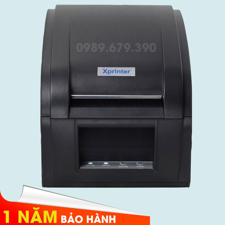 Máy In Tem Trà Sữa Xprinter XP-350B