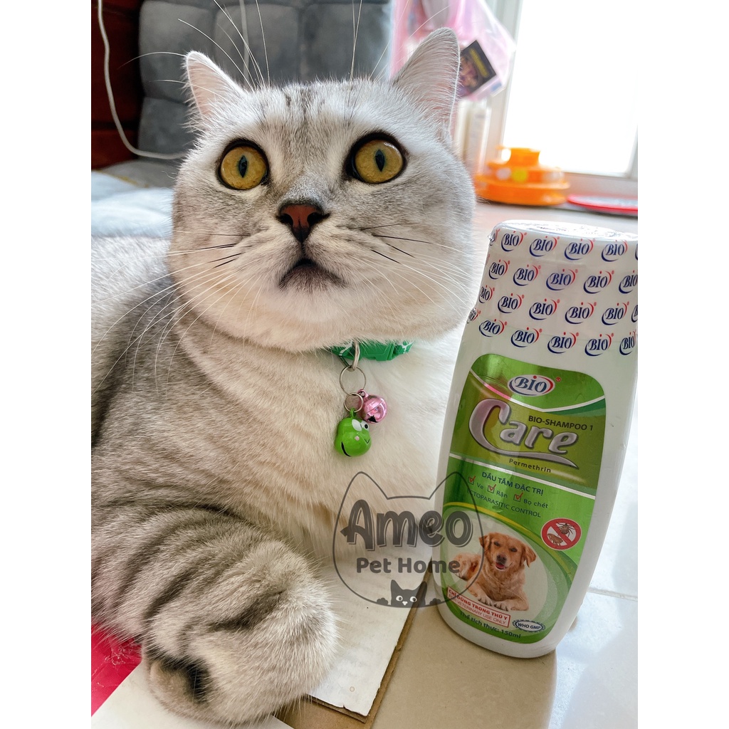 [Chính hãng] Sữa Tắm Chó Mèo | Sữa tắm đặc trị ve rận, bọ chét chó mèo Chó Mèo - Bio Care