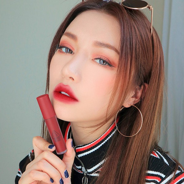 [3CE] Son Kem 3CE Soft Lip Lacquer #đỏ hồng perk up