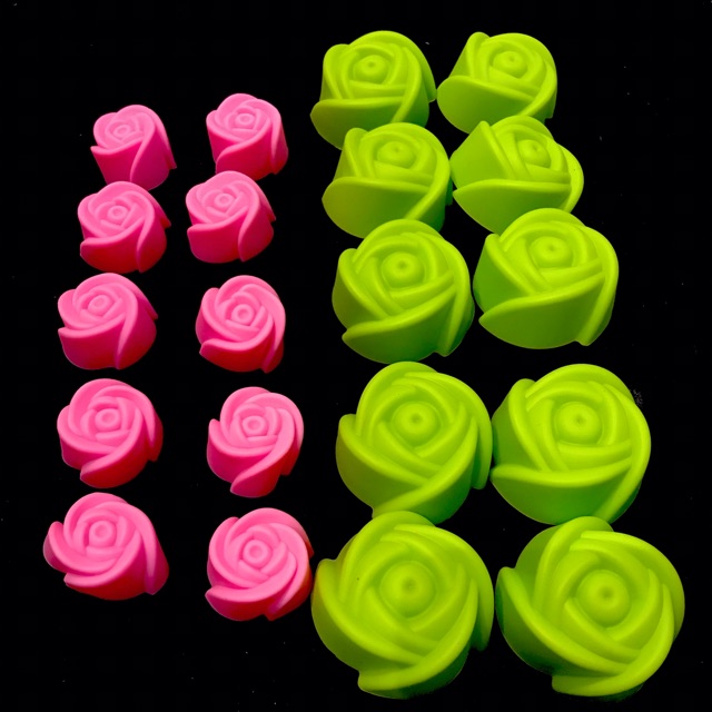 Khuôn lồng hoa hồng set 20c