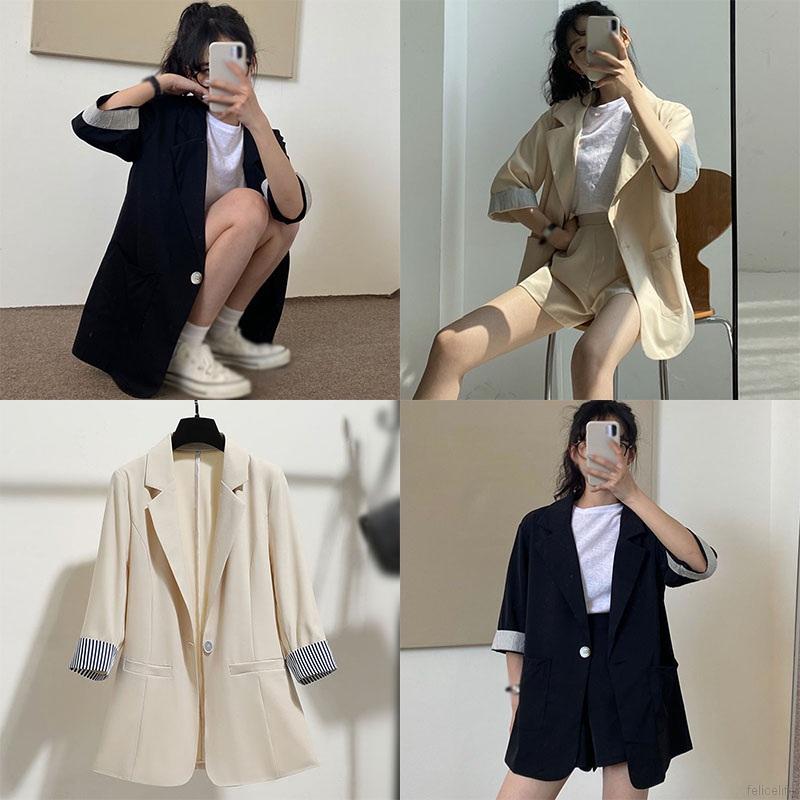 Áo Khoác Nữ Kiểu Hàn Quốc Dễ Phối Đồ