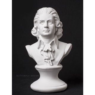 Tượng thần đồng âm nhạc Mozart 28.5cm trưng bày , trang trí nhà cửa , văn phòng