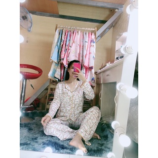 pjzama lụa satin combo 14b