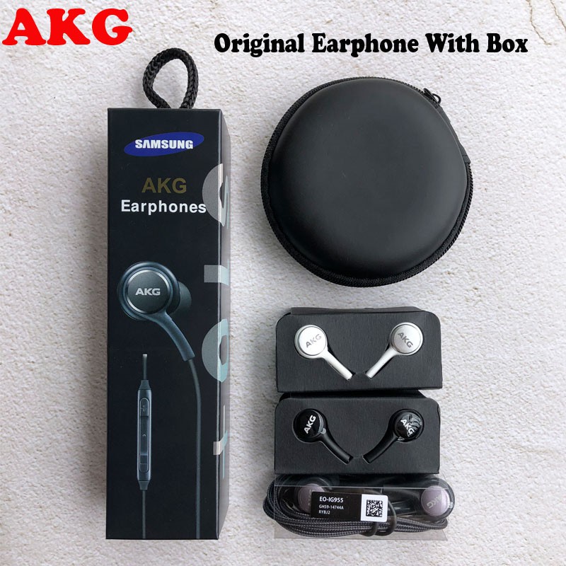 AKG Tai Nghe Nhét Tai Có Dây Kèm Mic Cho Samsung S20 S21 Eo-ig955 Samsung Galaxys21 S20 S10 S9 Note20 Note 10 Note 9 | BigBuy360 - bigbuy360.vn