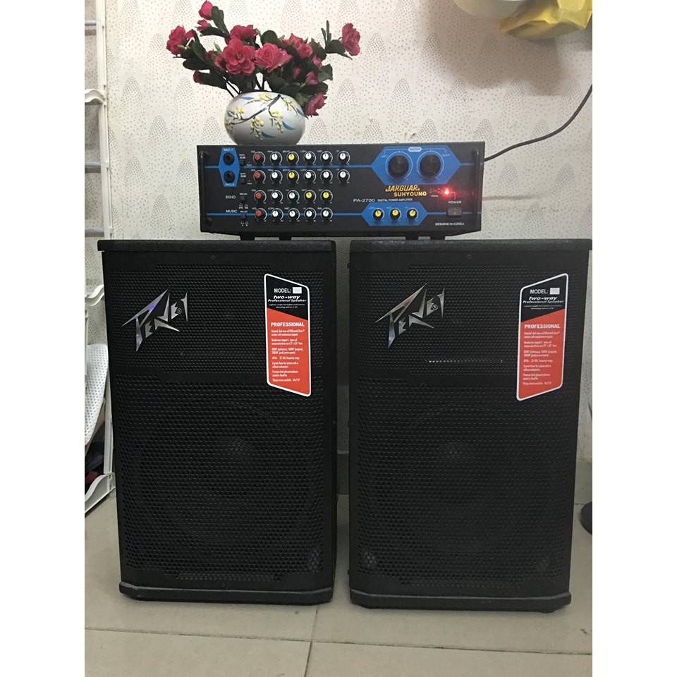 Dàn âm thanh, hát karaoke loa sân khấu thùng sơn chơi ngoài trời