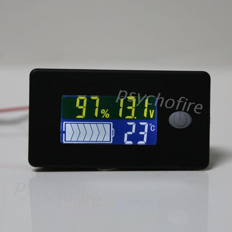 Vôn Kế Điện Tử Pcfx 10-100v Li-Ion Lifepo4 Tiện Dụng