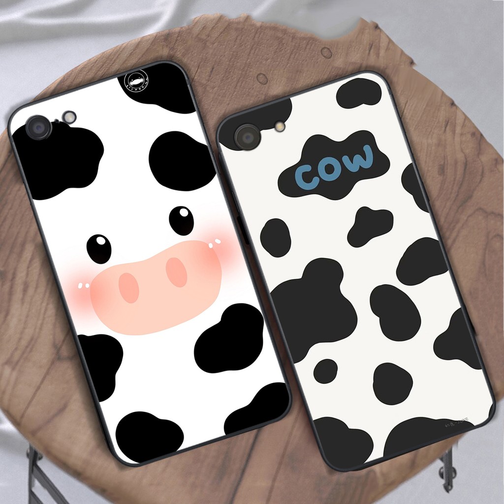 Ốp lưng điện thoại OPPO A71 - A83 in hình bò sữa siêu quậy - Doremistorevn