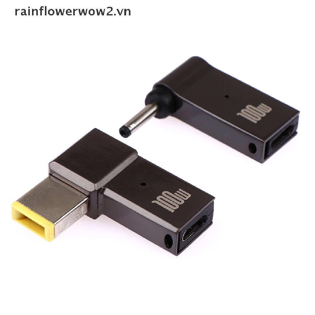 Giắc Cắm Chuyển Đổi 100W PD Từ USB Type C Sang Đầu Cắm Mới