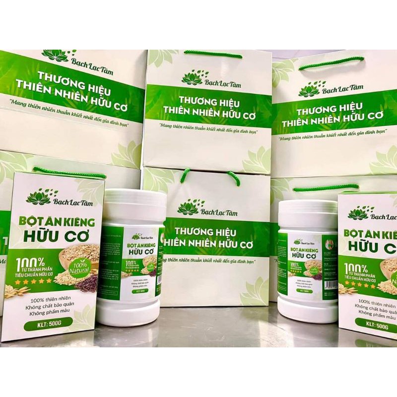 Bột ăn kiêng hữu cơ Bạch Lạc Tâm (500g) | BigBuy360 - bigbuy360.vn