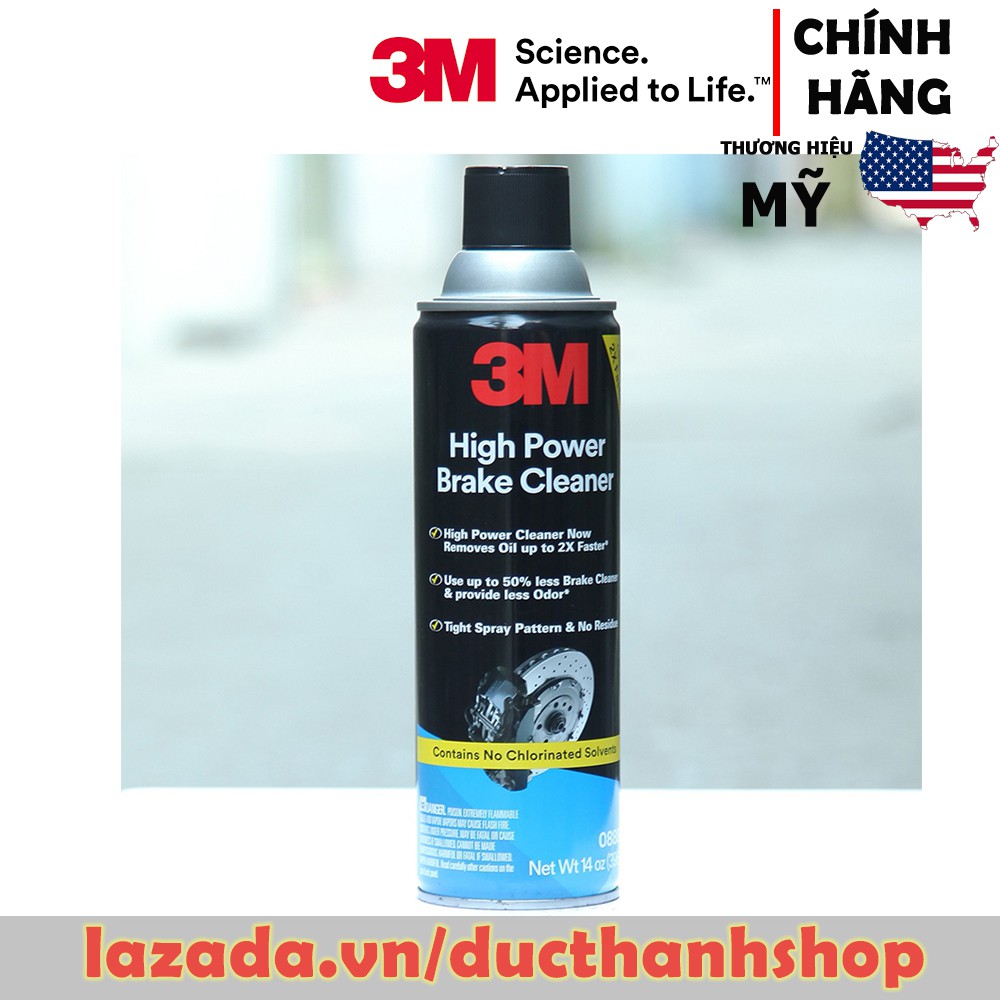 TẨY RỬA PHANH XE Ô TÔ 3M HIGH POWER BRAKE CLEANER 3M 08880 397G